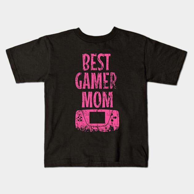 Best gamer mom Kids T-Shirt by cypryanus